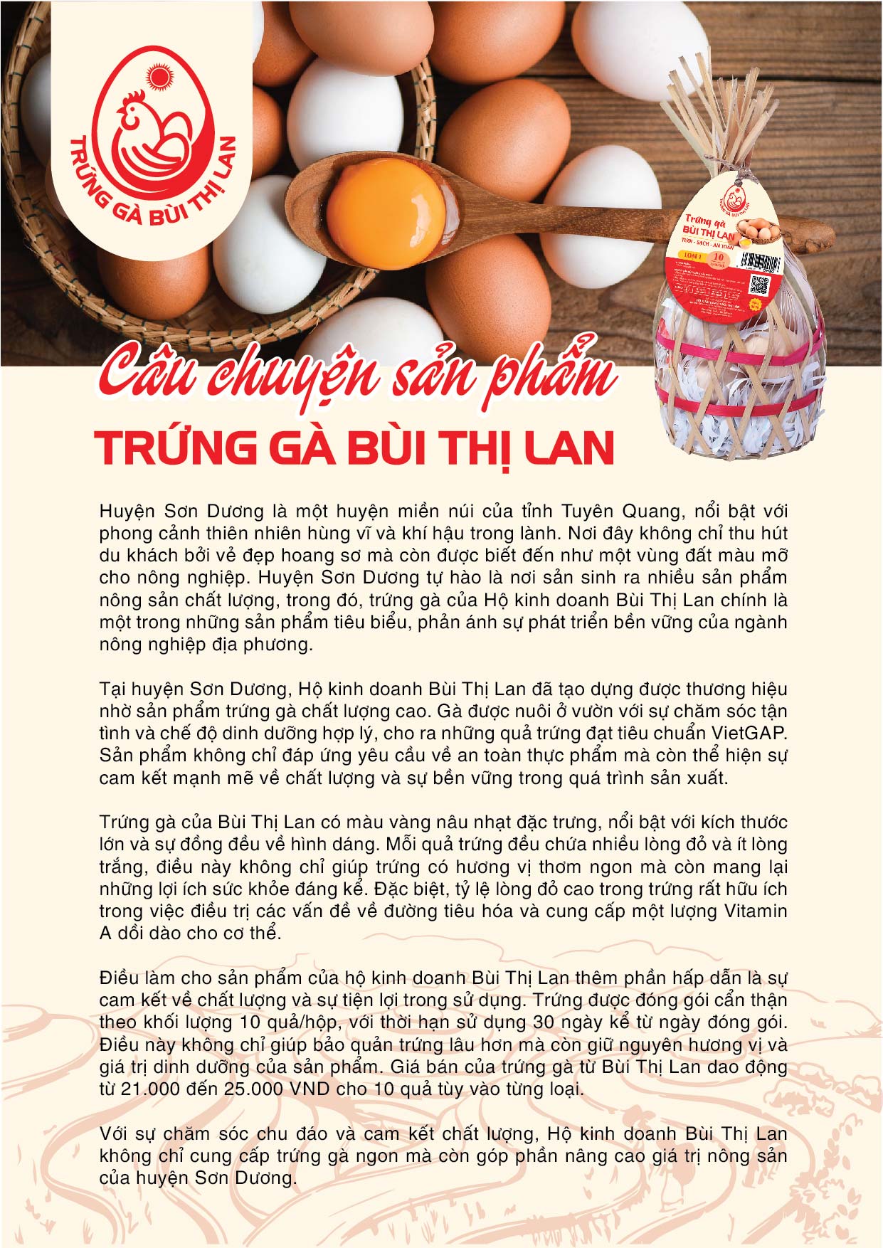 CÂU CHUYỆN SP TRỨNG GÀ BÙI THỊ LAN-01